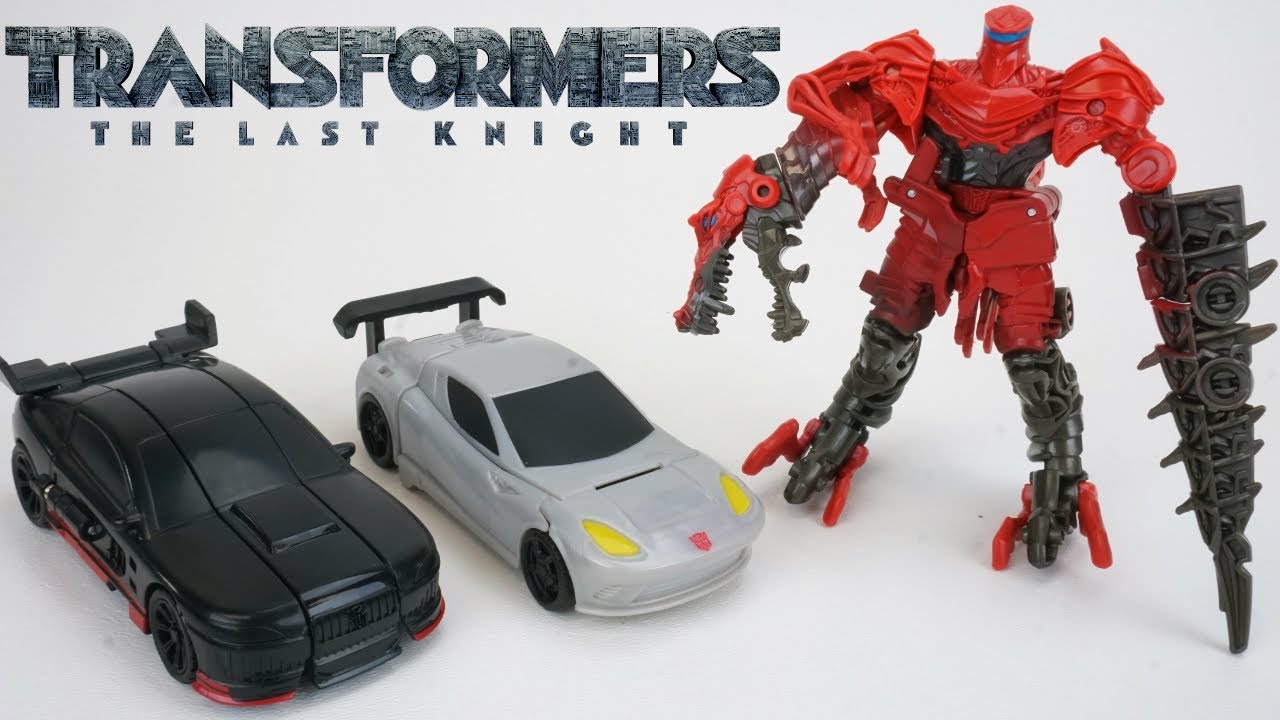 Transformers The Last Knight One Step Turbo Changers Scorn Cogman Autobot  Drift Cyberfire with Drago