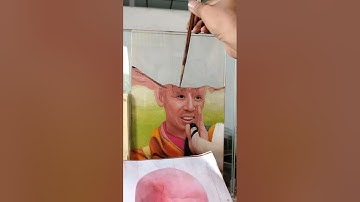 clip vẽ tranh bằng cát  Sư  Minh Tuệ / thầy Minh Tuệ