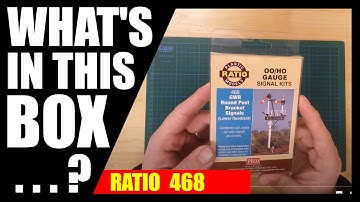 363 - Ratio 468 GWR Round Post Junction Signal kit (Lower Quadrant)