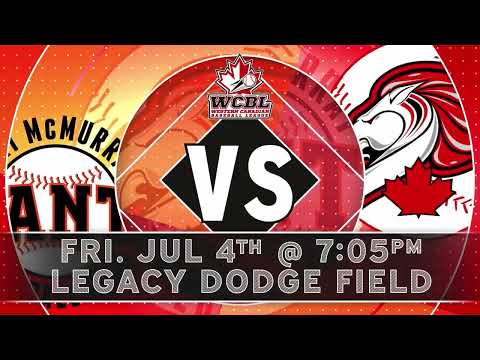 HIGHLIGHTS: Medicine Hat Mavericks at Fort McMurray Giants - July 4, 2025