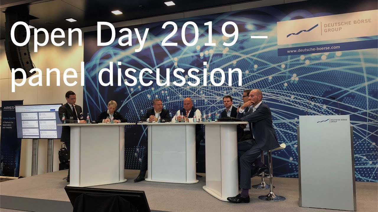Deutsche Borse It Conference Open Day 19 Panel Discussion About The Future Of Dlt Blockchain Youtube