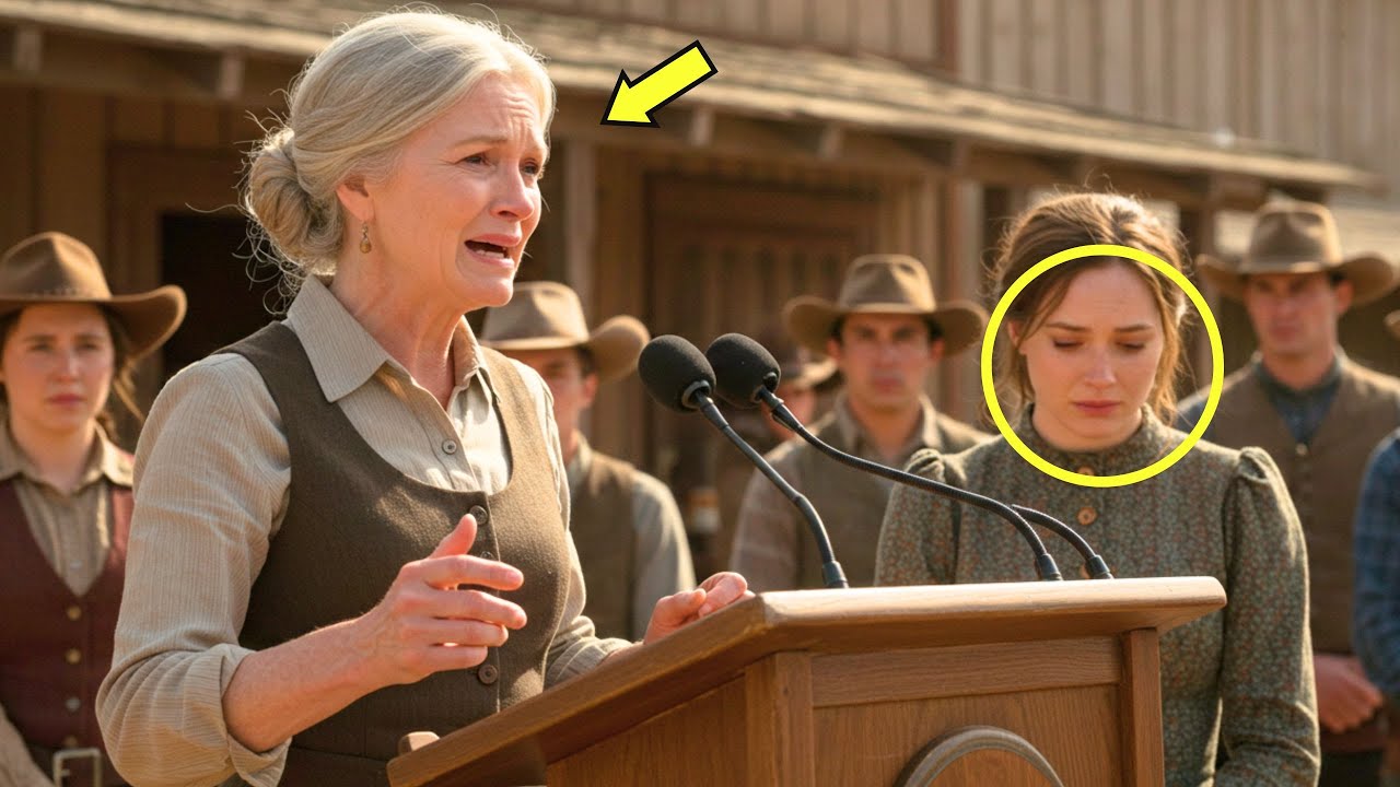 Δεν είχε ρούχα και κανείς δεν έκανε προσφορά — μέχρι που η χήρα είπε κάτι που έκανε όλους να σωπάσου