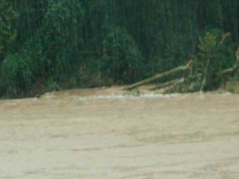 Flooded NASA Fields at Hawkins Store Entrance in Kennesaw, Georgia