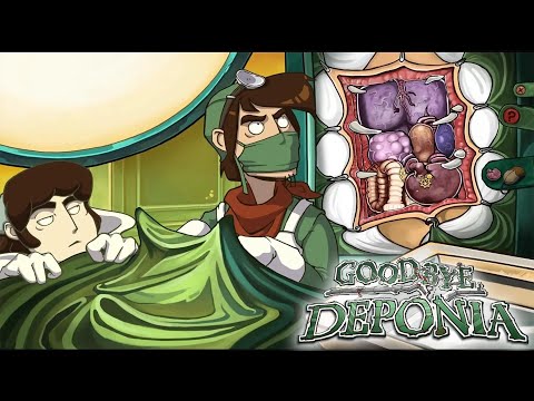 Видео: Deponia The Complete Journey #25 / Спасаем Клитуса