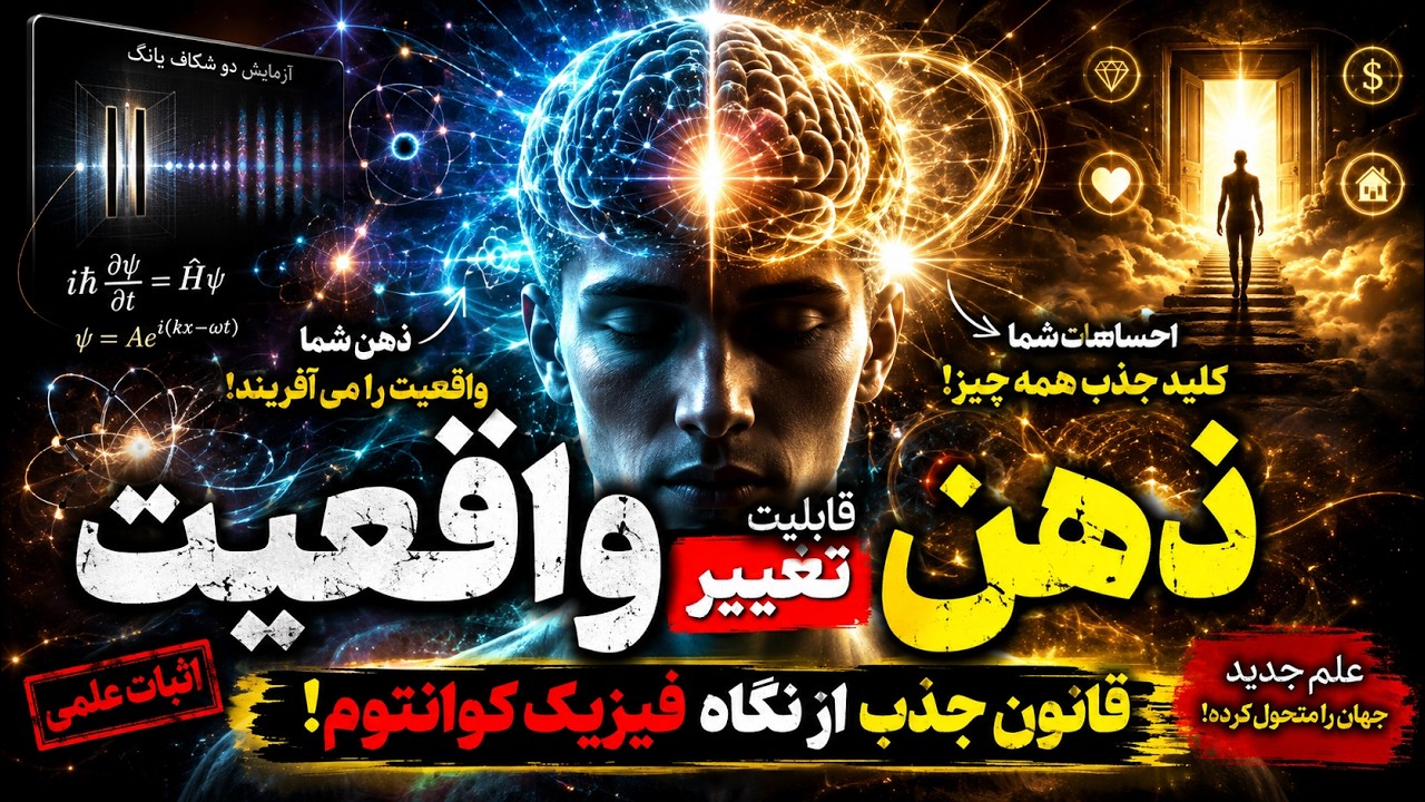 خلا کوانتومی و جادوی نگاه: آیا دیدن، تغییر ماهیت است؟ - YouTube