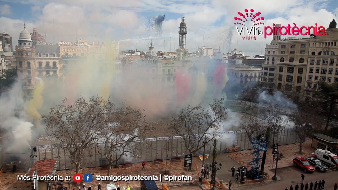 Fallas Valencia 2026, Mascletá Viernes 6 de Marzo 2026, Pirotecnia Pibierzo