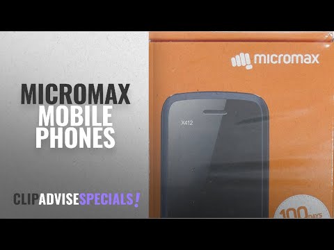 10 лучших мобильных телефонов Micromax [2018]: Micromax X412 (черный + серый)