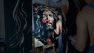 Painting the Face of God | Sacred Art Time-Lapse
