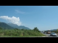 Plane landing, Tivat airport, Montenegro