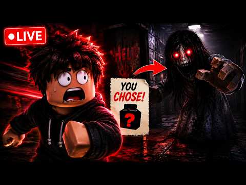 Roblox live but audience choose my nightmare 🫣