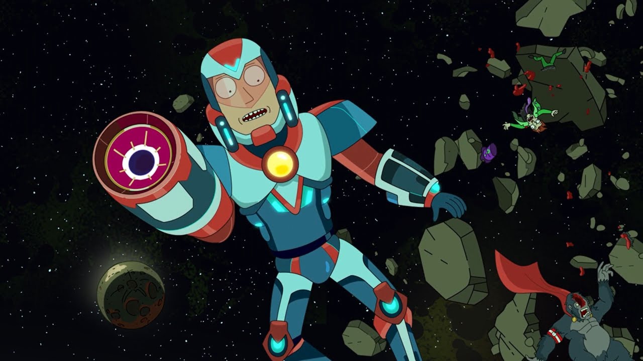 Rick and Morty - Jerry destroys a Planet full of Hitlers - S06E08