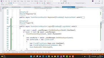 Fix: ASP.NET core JWT authentication always throwing 401 unauthorized after token generated