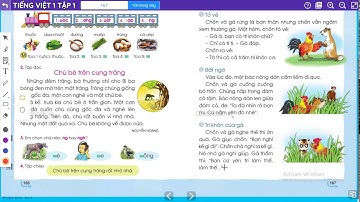 Đánh giá: Phần đọc thành tiếng - Tiếng Việt 1 sách Cánh Diều