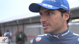 Carlos Sainz  Post Race Interview Azerbaijan GP2025