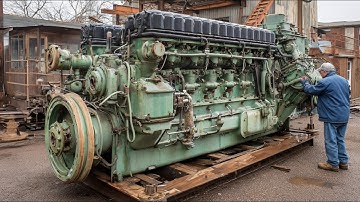 De grootste stoomtractiemachine ooit gebouwd, rijdt eindelijk weer. Een documentaire over histori...