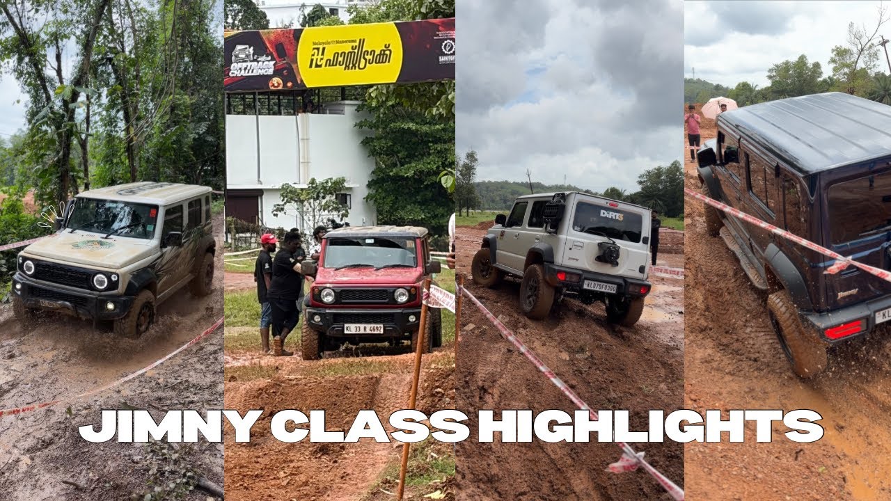 Manorama Fasttrack Offtrack Challenge | 4x4 Offroad | Jimny Class 