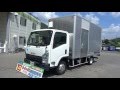 中古トラック 平成22年式 いすゞ エルフ 4WD 超背高アルミバン 外装と下回り
