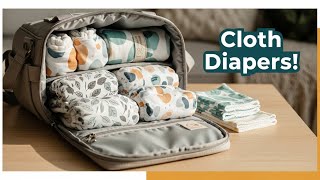What’s in My Diaper Bag? Cloth Diaper Essentials for On-the-Go