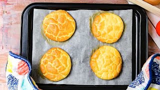 Keto Egg Bread Recipe - Aka Low-Carb Cloud Bread or Oopsie Rolls (1g Carbs)