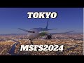 Tokyo approch over city MSFS2024 737MAX