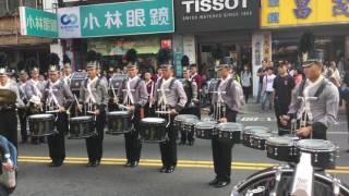 2016嘉義管樂節踩街活動、中正預校演出