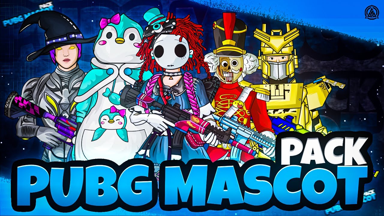 5 Free Pubg Mascot Logo Pack | Download Best Pubg Mascot Logo Pack By MaxBoy GFX ||