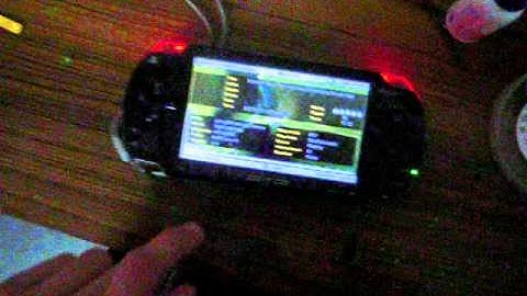 psp sound reactive trigger led mod(red 3mm leds)