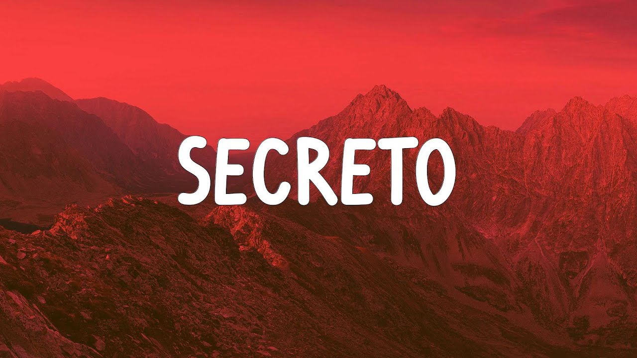 Anuel AA - Secreto (LETRA) - YouTube