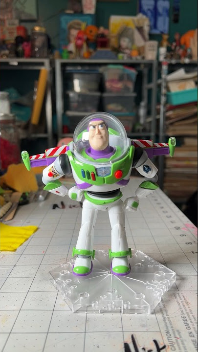 Buzz Lightyear Model Kit 🐝 💡🗓️ #modelkit #buzzlightyear #bandai