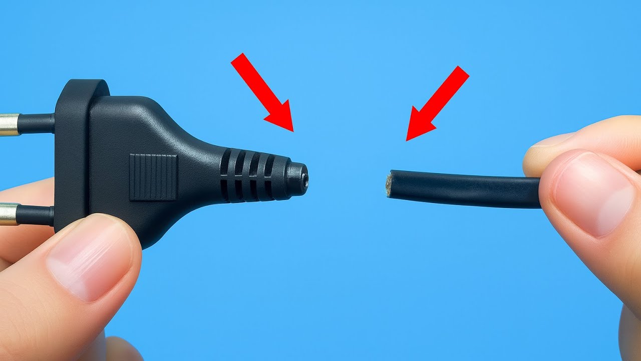 Секрет, который знают только 3%! Как починить сломанную электрическую вилку