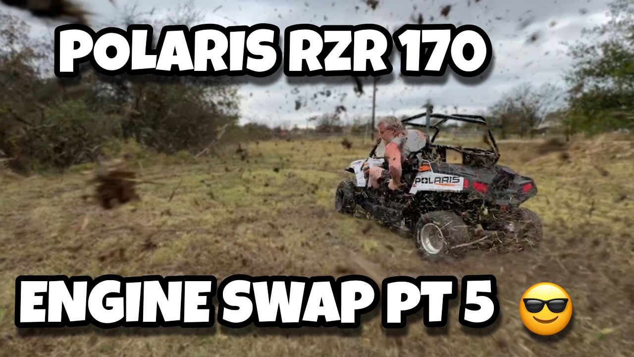 Polaris RZR 170 / Honda 400EX Engine Swap Part 5 / Finale - YouTube