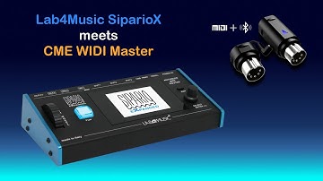 Lab4Music SiparioX Midi router and Widi Master