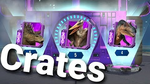Well Thats Just Crate... |Jurassic World Primal Ops