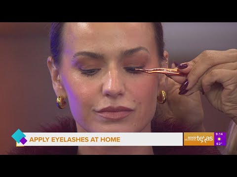 Apply Eyelashes at Home - YouTube