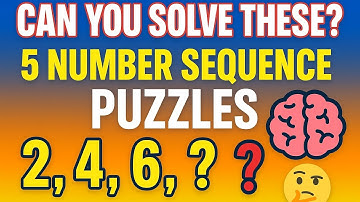 “Can You Solve These Number Patterns? 4 Math Puzzles for Brain Training”#brainbuzz #maths #iq#iqtest