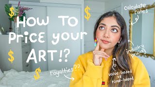 How to Price your Art ✷ advice from a professional illustrator