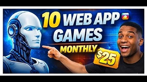How to Build 10 Game Web Apps in 30 Days Using a $25