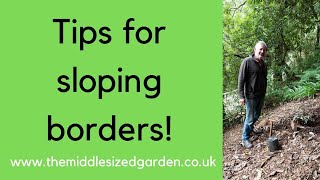 How to plant on a slope (and other great sloping garden tips!)