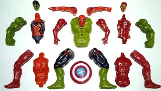 Merakit Mainan Spider-Man, Hulk Smash, Ironman Avengers Superhero Toys