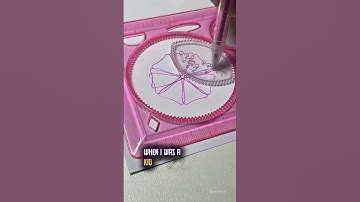 Circle Crisis😰😁 #art #asmr #relaxing #spirograph #drawing #shorts #satisfying #circle