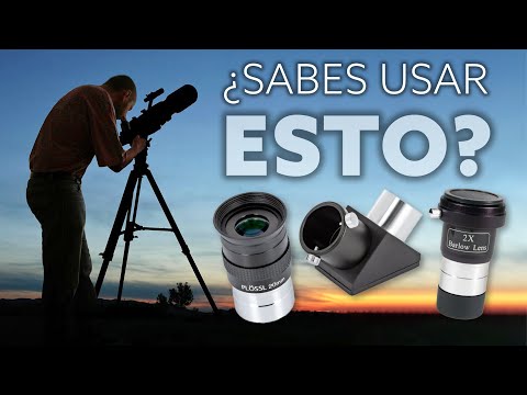 Video: ¿Qué lentes se utilizan en el telescopio?