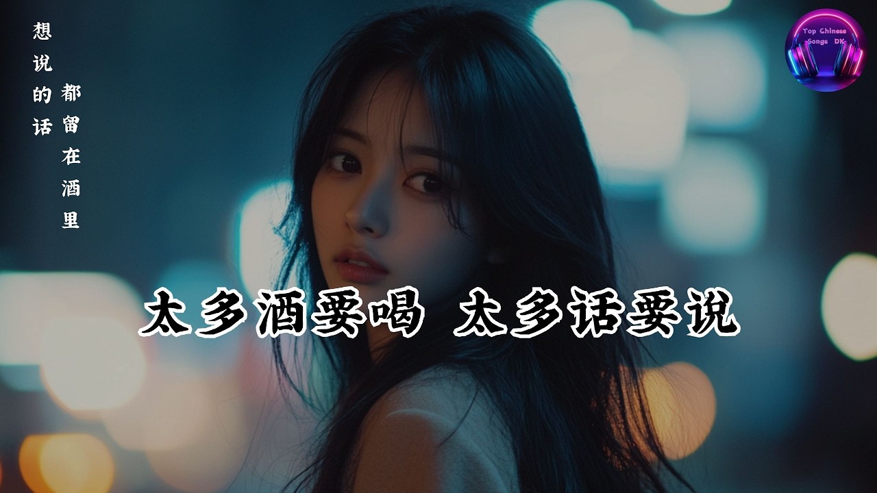 🎶《太多酒要喝 太多话要说》🍷成年人的崩溃都藏在酒里｜现实扎心情歌｜动态歌词 Lyrics