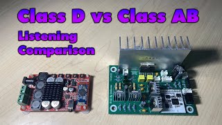 Class D vs. Class AB audio amplifiers | Which one sounds better? | Unbiased listening comparison
