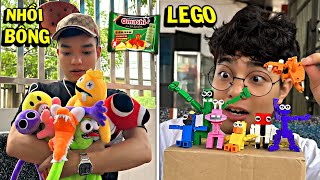 THỬ THÁCH 24H SÁNG TẠO LEGO GHÉP TẤT CẢ CÁC NGƯỜI BẠN CẦU VỒNG