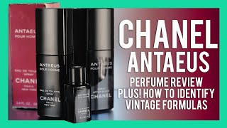 CHANEL ANTAEUS FRAGRANCE REVIEW / HOW TO ID VINTAGE FORMULAS!