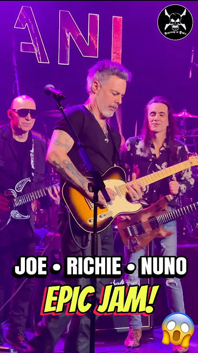 ‼️ The MOST Epic ALL-STAR Guitar Jam in history! Nuno Bettencourt | Joe Satriani | RICHIE KOTZEN! 🤯