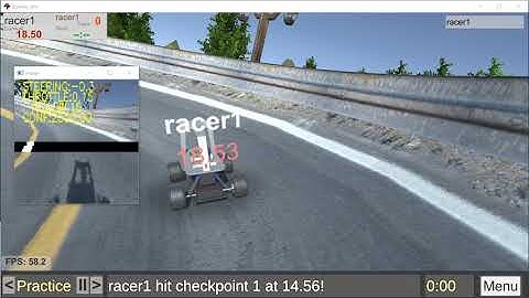Simple OpenCV Racer
