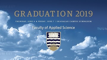 2019 Convocation Ceremony 6 Applied Science