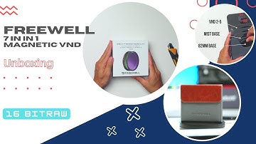 Best VND 2022! Freewell 7 in 1 Magnetic VND System and Back Cap/UNBOXING #freewell #ndfilter #vnd