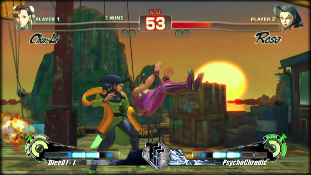 TTT Resurrection Alpha: SSFIV - Dice01 vs PsychoChronic